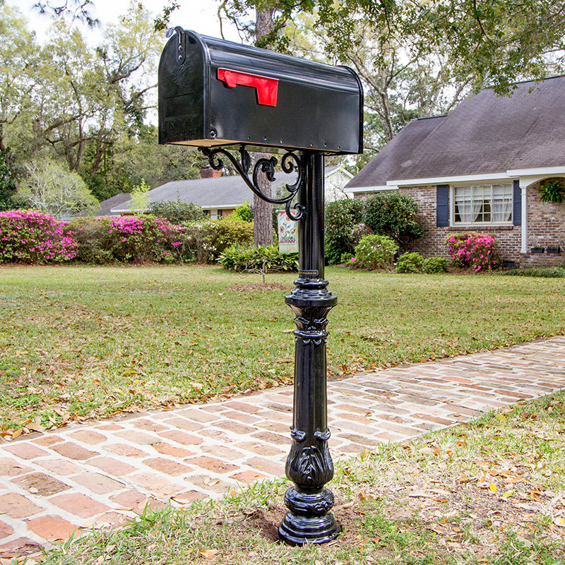 Vandalet Mailbox Co. 56'' H Decorative Post Wayfair